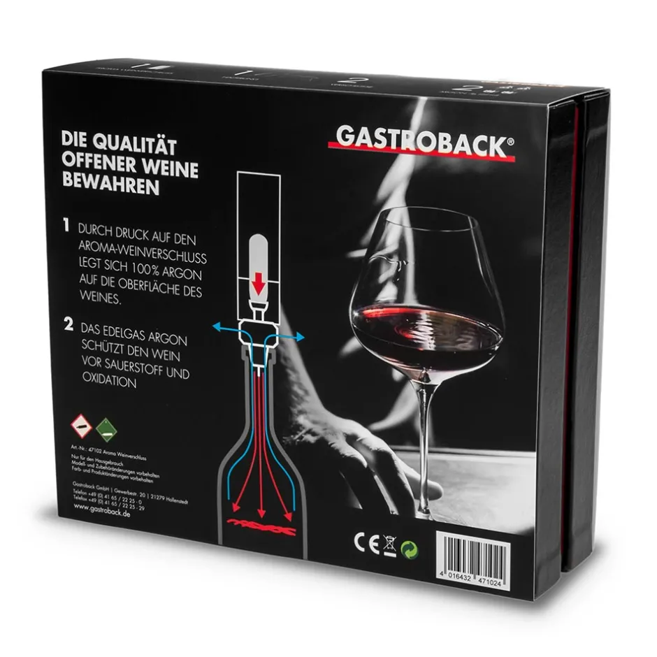 GASTROBACK Aroma Weinverschluss Best
