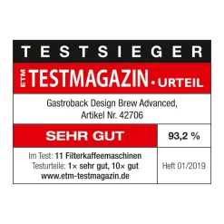 GASTROBACK Design Brew Advanced