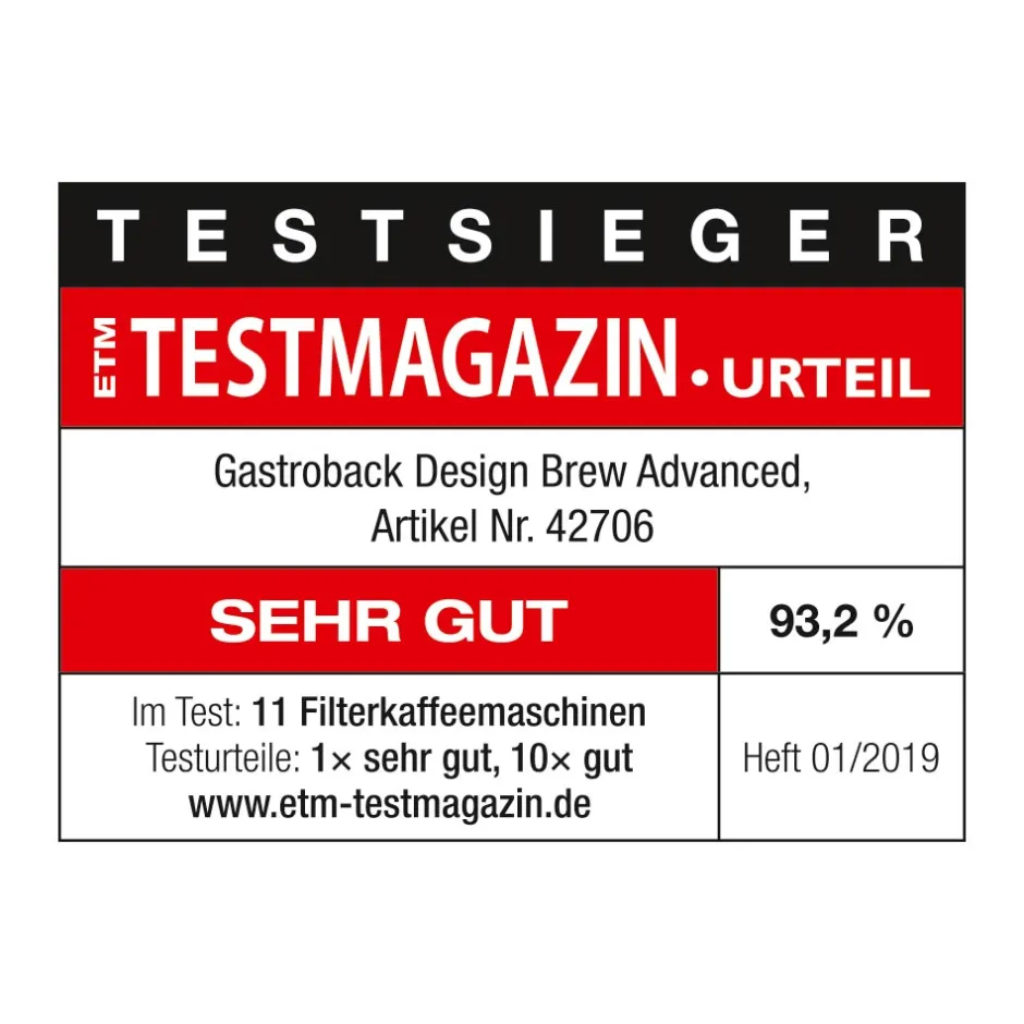 GASTROBACK Design Brew Advanced
