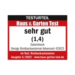 GASTROBACK Design Brotbackautomat Advanced Hot
