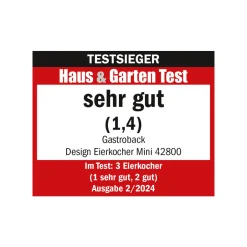 GASTROBACK Design Eierkocher Mini New