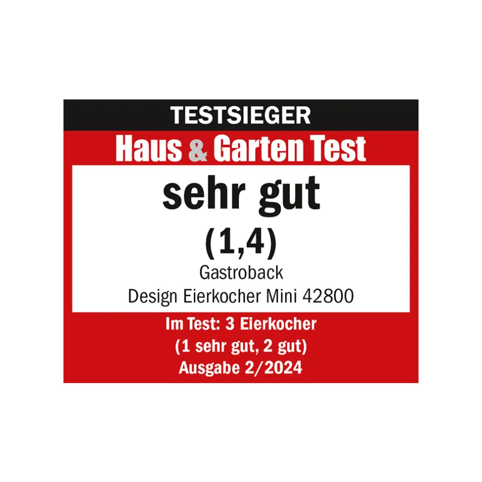 GASTROBACK Design Eierkocher Mini New