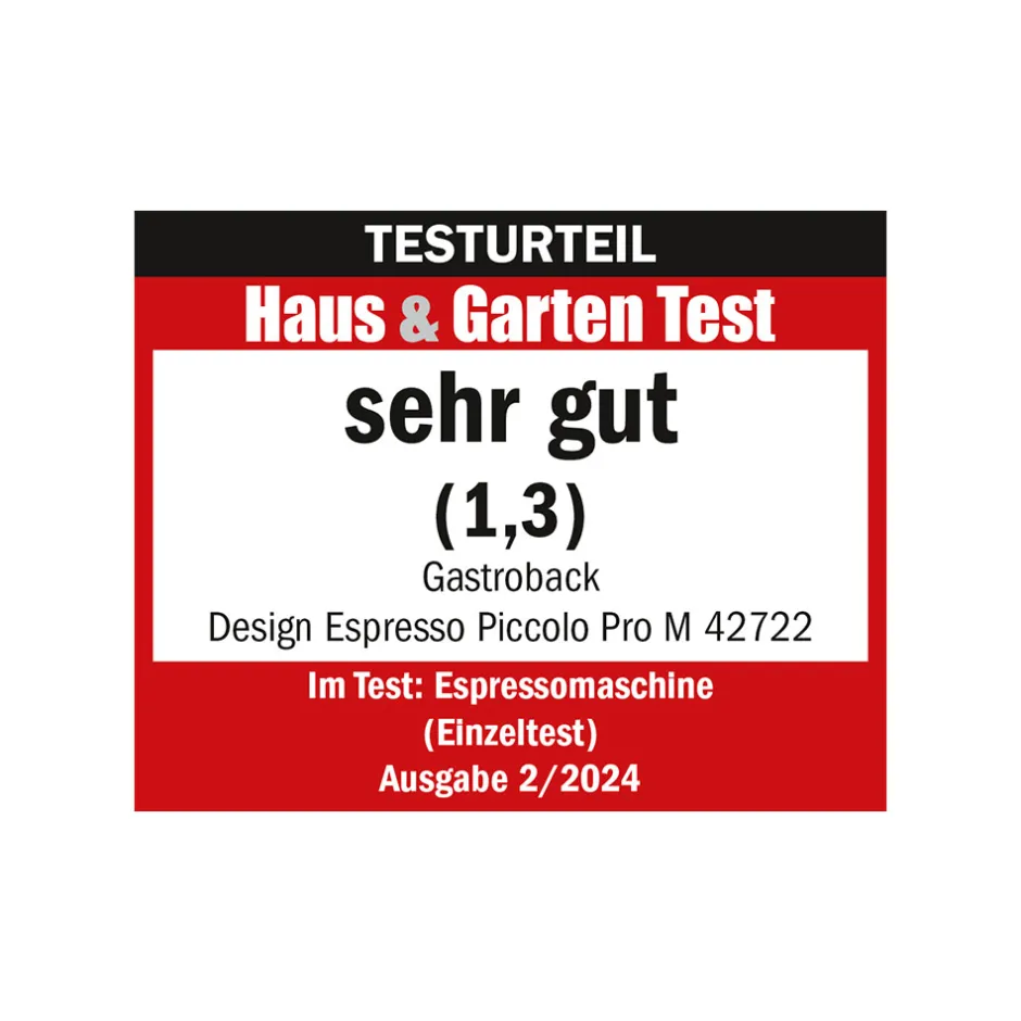GASTROBACK Design Espresso Piccolo Pro M Outlet