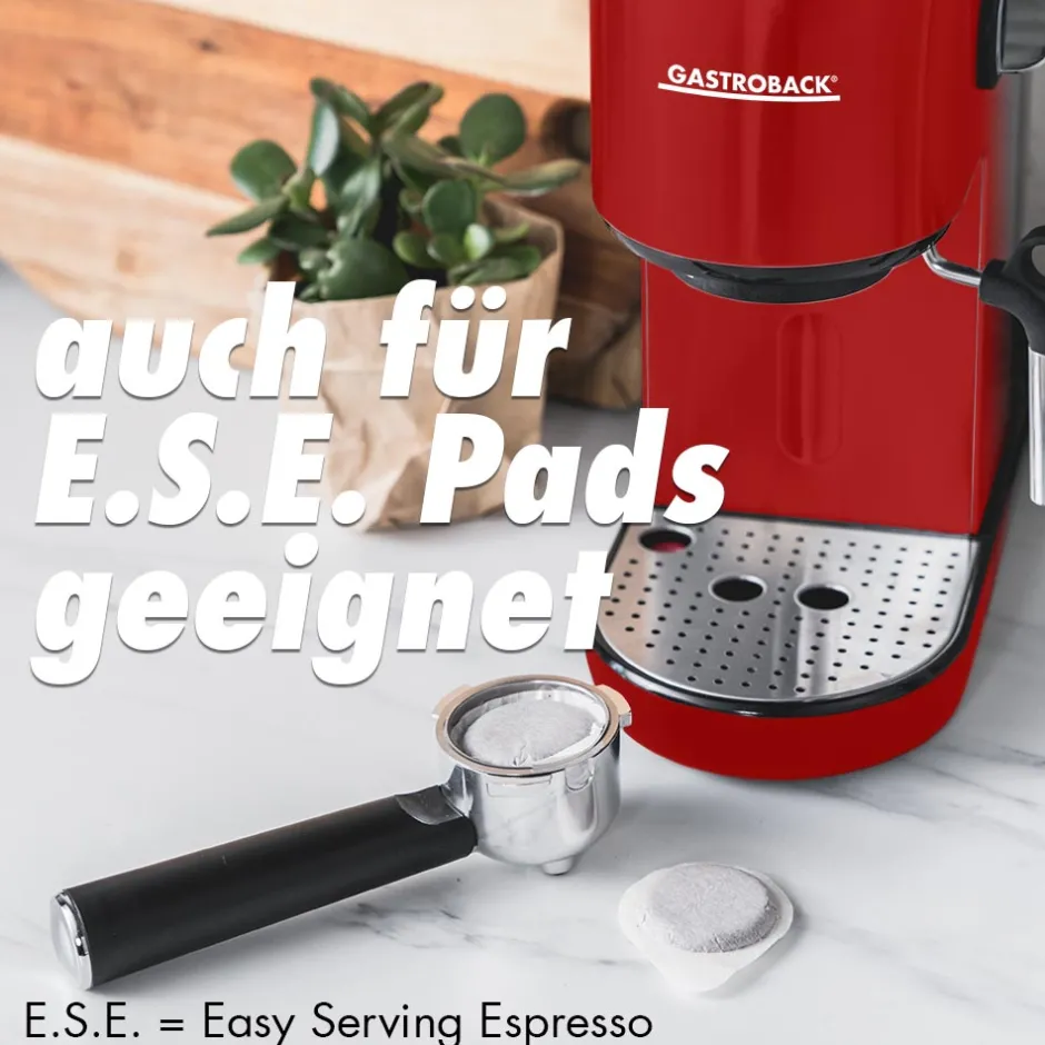 GASTROBACK Design Espresso Piccolo Rot Online