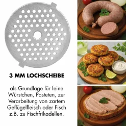 GASTROBACK Design Fleischwolf 6-in-1 Power Pro #10 New