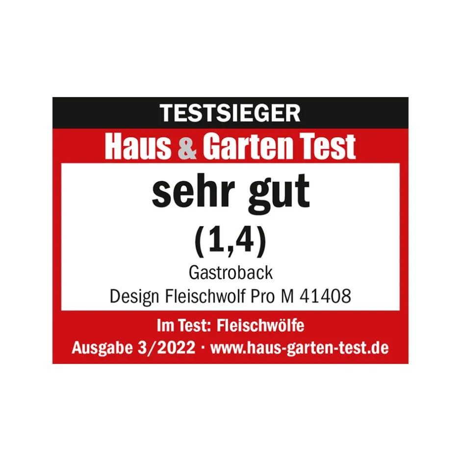GASTROBACK Design Fleischwolf Pro M Best