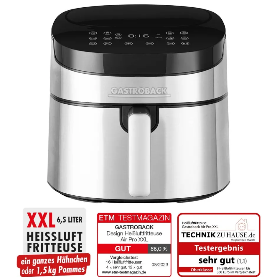 GASTROBACK Design Heißluftfritteuse Air Pro XXL Hot