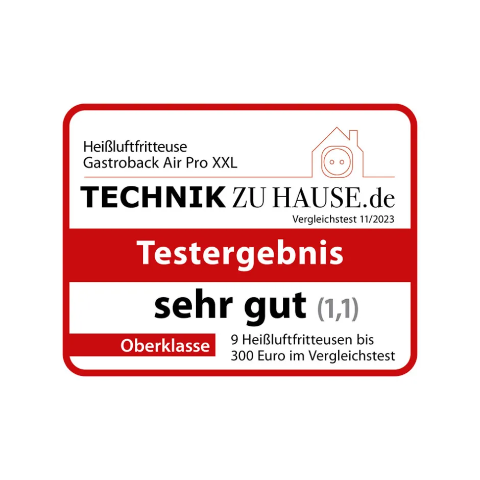 GASTROBACK Design Heißluftfritteuse Air Pro XXL Hot