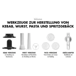 GASTROBACK Design Küchenmaschine Advanced Digital inkl. Pasta