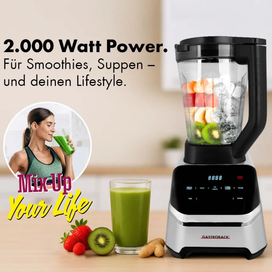 GASTROBACK Design Multi-Power Standmixer Mix & Soup 2.000 W Clearance