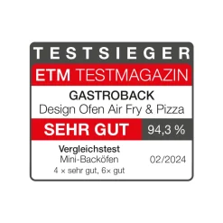 GASTROBACK Design Ofen Air Fry & Pizza Discount