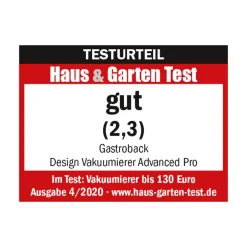GASTROBACK Design Vakuumierer Advanced Pro Best