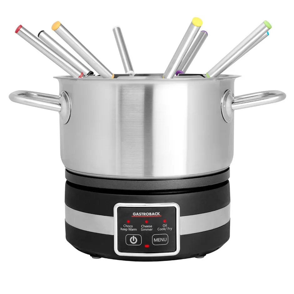 GASTROBACK Fondue MultiCook 4-in-1 & Kochplatte Clearance