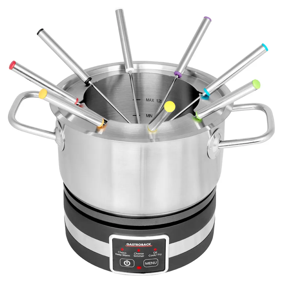 GASTROBACK Fondue MultiCook 4-in-1 & Kochplatte Clearance
