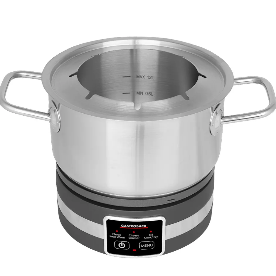 GASTROBACK Fondue MultiCook 4-in-1 & Kochplatte Clearance