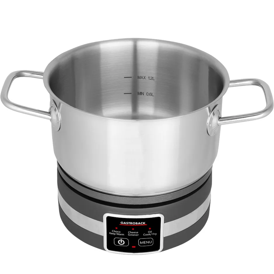 GASTROBACK Fondue MultiCook 4-in-1 & Kochplatte Clearance