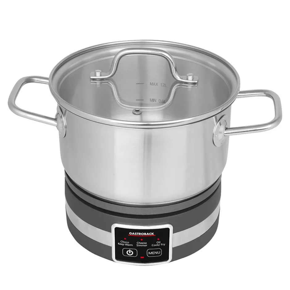 GASTROBACK Fondue MultiCook 4-in-1 & Kochplatte Clearance