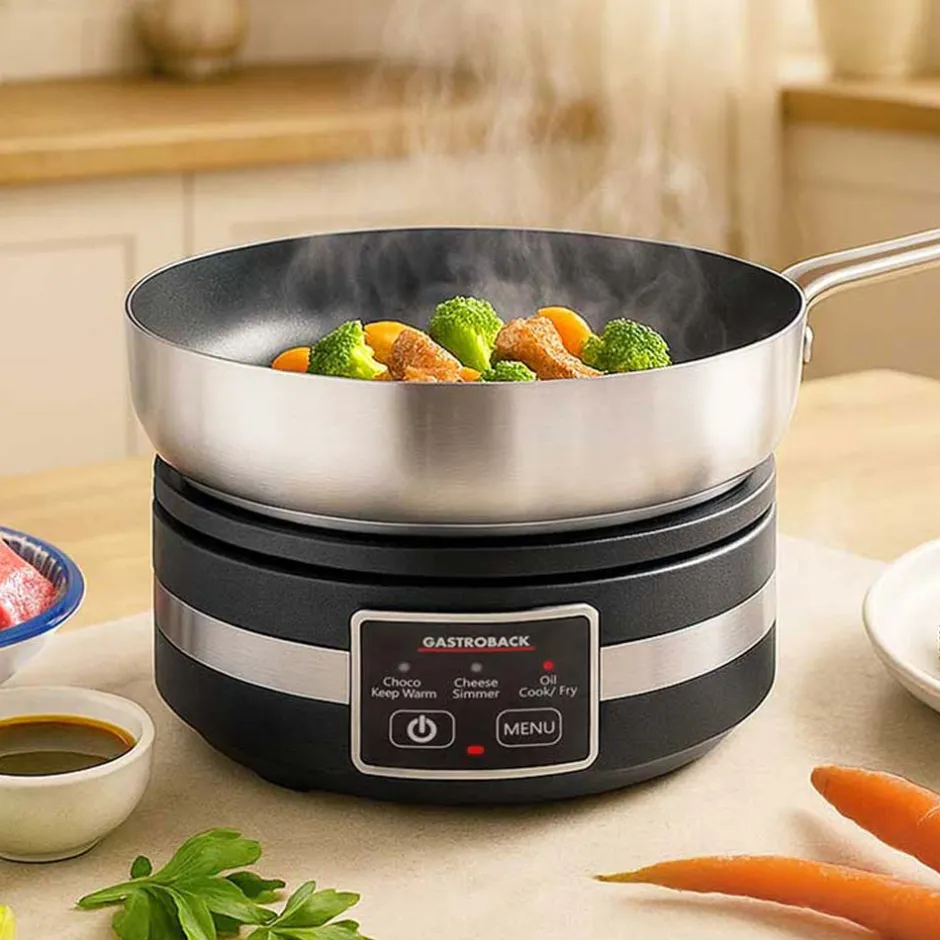 GASTROBACK Fondue MultiCook 4-in-1 & Kochplatte Clearance