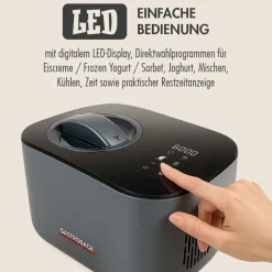 GASTROBACK Mini Gelateria 2-in-1 Kompressor-Eismaschine 1 l Clearance