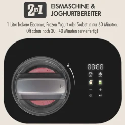 GASTROBACK Mini Gelateria 2-in-1 Kompressor-Eismaschine 1 l Clearance
