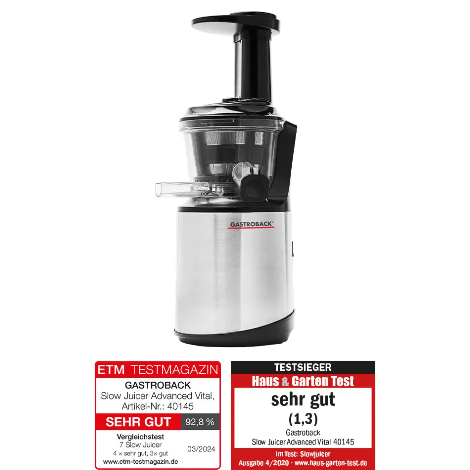 GASTROBACK Slow Juicer Advanced Vital Sale