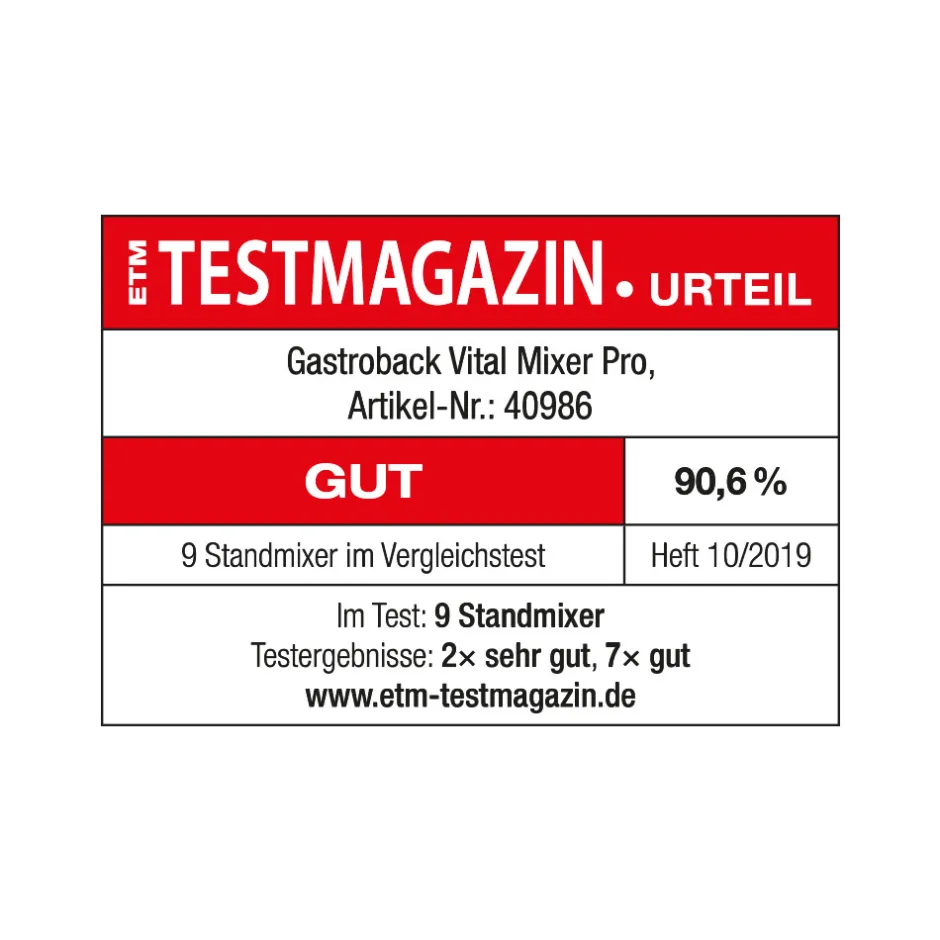 GASTROBACK Vital Mixer Pro Online