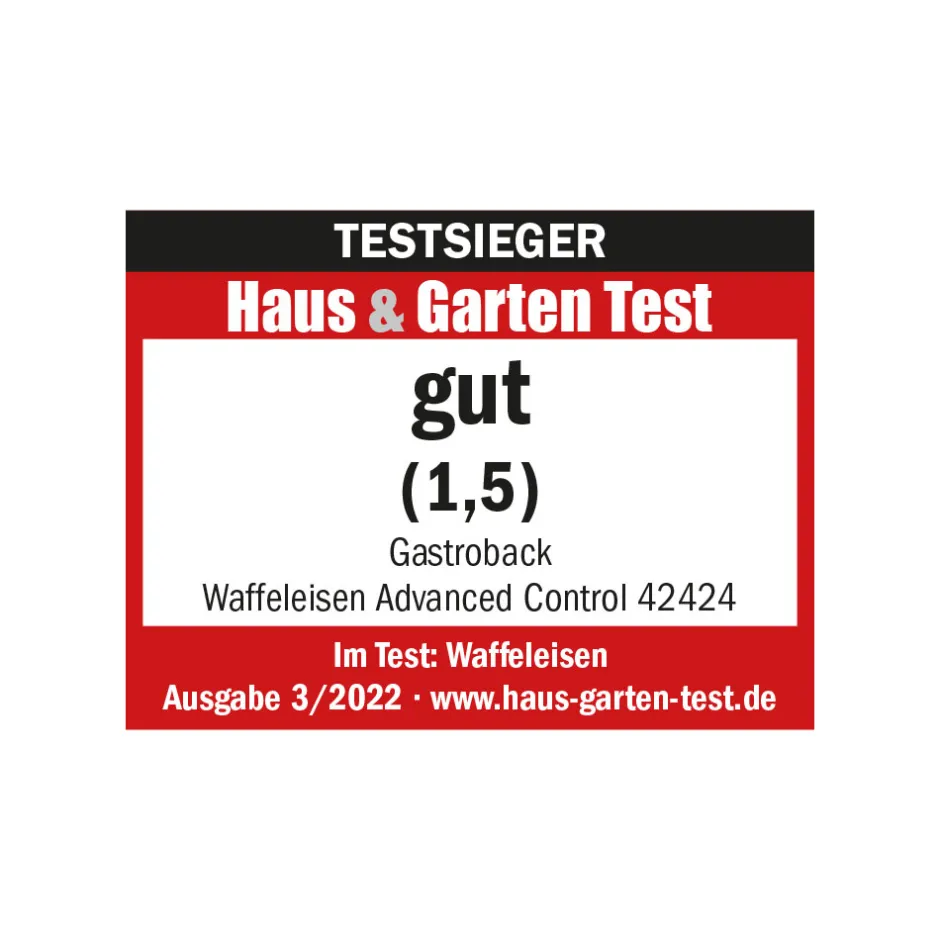 GASTROBACK Waffeleisen Advanced Control Outlet